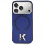 Husa Karl Lagerfeld IML K Head Logo cu MagSafe compatibila cu iPhone 17 Pro, Albastru 2 - lerato.ro