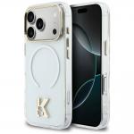 Husa Karl Lagerfeld IML K Head Logo cu MagSafe compatibila cu iPhone 17 Pro Max, Transparent 4 - lerato.ro