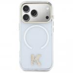 Husa Karl Lagerfeld IML K Head Logo cu MagSafe compatibila cu iPhone 17 Pro Max, Transparent 2 - lerato.ro