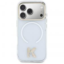 Husa Karl Lagerfeld IML K Head Logo cu MagSafe compatibila cu iPhone 17 Pro Max, Transparent