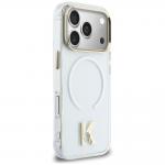 Husa Karl Lagerfeld IML K Head Logo cu MagSafe compatibila cu iPhone 17 Pro Max, Transparent 5 - lerato.ro