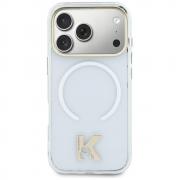 Husa Karl Lagerfeld IML K Head Logo cu MagSafe compatibila cu iPhone 17 Air, Transparent