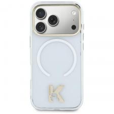Husa Karl Lagerfeld IML K Head Logo cu MagSafe compatibila cu iPhone 17 Air, Transparent