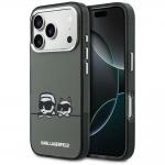 Husa Karl Lagerfeld Karl and Choupette Peekaboo Logo cu MagSafe compatibila cu iPhone 17 Pro, Negru 4 - lerato.ro