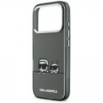 Husa Karl Lagerfeld Karl and Choupette Peekaboo Logo cu MagSafe compatibila cu iPhone 17 Pro, Negru 7 - lerato.ro
