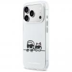 Husa Karl Lagerfeld IML KL Script Logo cu MagSafe compatibila cu iPhone 17 Pro Max, Alb 3 - lerato.ro