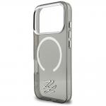 Husa Karl Lagerfeld IML KL Script Logo cu MagSafe compatibila cu iPhone 17 Pro, Negru 7 - lerato.ro