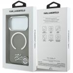 Husa Karl Lagerfeld IML KL Script Logo cu MagSafe compatibila cu iPhone 17 Pro, Negru 9 - lerato.ro