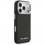 Husa Karl Lagerfeld K Head Point Logo cu MagSafe compatibila cu iPhone 17 Pro Max, Negru 5 - lerato.ro