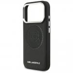 Husa Karl Lagerfeld K Head Point Logo cu MagSafe compatibila cu iPhone 17 Pro Max, Negru 7 - lerato.ro