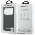 Husa Karl Lagerfeld K Head Point Logo cu MagSafe compatibila cu iPhone 17 Pro Max, Negru 9 - lerato.ro