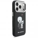 Husa Karl Lagerfeld Karl and Choupette Back Logo cu MagSafe compatibila cu iPhone 17 Pro, Negru 5 - lerato.ro