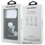 Husa Karl Lagerfeld Karl and Choupette Back Logo cu MagSafe compatibila cu iPhone 17 Pro, Negru 9 - lerato.ro