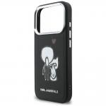 Husa Karl Lagerfeld Karl and Choupette Back Logo cu MagSafe compatibila cu iPhone 17 Pro Max, Negru 7 - lerato.ro