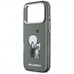 Husa Karl Lagerfeld Karl and Choupette Back Logo cu MagSafe compatibila cu iPhone 17 Pro, Negru / Gri 7 - lerato.ro