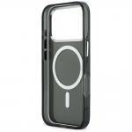 Husa Karl Lagerfeld Karl and Choupette Back Logo cu MagSafe compatibila cu iPhone 17 Pro, Negru / Gri 8 - lerato.ro