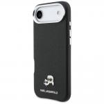Carcasa Karl Lagerfeld Karl and Choupette Head Pins Saffiano cu MagSafe compatibila cu iPhone 17 Air, Negru 3 - lerato.ro