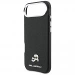 Carcasa Karl Lagerfeld Karl and Choupette Head Pins Saffiano cu MagSafe compatibila cu iPhone 17 Air, Negru 7 - lerato.ro