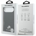 Carcasa Karl Lagerfeld Karl and Choupette Head Pins Saffiano cu MagSafe compatibila cu iPhone 17 Air, Negru 9 - lerato.ro