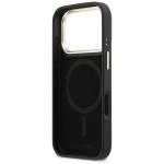 Husa Karl Lagerfeld Croco KL Script Logo cu MagSafe compatibila cu iPhone 17 Pro Max, Negru 8 - lerato.ro