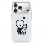 Husa Karl Lagerfeld Karl and Choupette Back cu MagSafe compatibila cu iPhone 17 Pro Max, Transparent 2 - lerato.ro