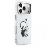 Husa Karl Lagerfeld Karl and Choupette Back cu MagSafe compatibila cu iPhone 17 Pro, Transparent 5 - lerato.ro