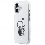 Carcasa Karl Lagerfeld Karl and Choupette Back cu MagSafe compatibila cu iPhone 17, Transparent 3 - lerato.ro