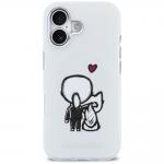 Carcasa Karl Lagerfeld Karl and Choupette Back cu MagSafe compatibila cu iPhone 17, Transparent 2 - lerato.ro