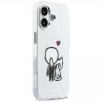 Carcasa Karl Lagerfeld Karl and Choupette Back cu MagSafe compatibila cu iPhone 17, Transparent 5 - lerato.ro