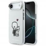 Carcasa Karl Lagerfeld Karl and Choupette Back cu MagSafe compatibila cu iPhone 17 Air, Transparent 4 - lerato.ro