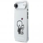 Carcasa Karl Lagerfeld Karl and Choupette Back cu MagSafe compatibila cu iPhone 17 Air, Transparent 3 - lerato.ro