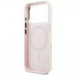 Husa Karl Lagerfeld Point and Choupette Sketch cu MagSafe compatibila cu iPhone 17 Pro Max, Roz 8 - lerato.ro
