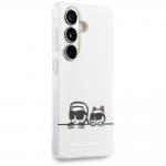 Husa Karl Lagerfeld IML Peekaboo Karl and Choupettee cu MagSafe compatibila cu Samsung Galaxy S26, Transparent 4 - lerato.ro