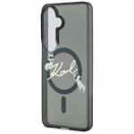 Husa Karl Lagerfeld IML KC Script cu MagSafe compatibila cu Samsung Galaxy S26 Plus, Negru 7 - lerato.ro