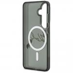 Husa Karl Lagerfeld IML KC Script cu MagSafe compatibila cu Samsung Galaxy S26 Plus, Negru 8 - lerato.ro