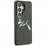 Husa Karl Lagerfeld IML KC Script cu MagSafe compatibila cu Samsung Galaxy S26 Ultra, Negru 5 - lerato.ro