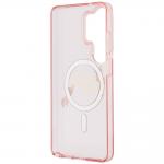 Husa Karl Lagerfeld IML KC Script cu MagSafe compatibila cu Samsung Galaxy S26 Ultra, Roz 8 - lerato.ro