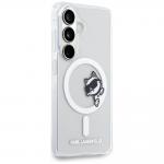 Husa Karl Lagerfeld IML Peekaboo Choupette cu MagSafe compatibila cu Samsung Galaxy S26 Plus, Transparent 5 - lerato.ro
