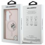 Husa Karl Lagerfeld IML Peekaboo Choupette cu MagSafe compatibila cu Samsung Galaxy S26, Roz 9 - lerato.ro