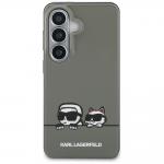 Husa Karl Lagerfeld IML Peekaboo Karl and Choupette cu MagSafe compatibila cu Samsung Galaxy S26, Negru 2 - lerato.ro