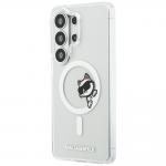Husa Karl Lagerfeld IML Peekaboo Choupette cu MagSafe compatibila cu Samsung Galaxy S26 Ultra, Transparent 3 - lerato.ro