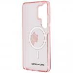 Husa Karl Lagerfeld IML Peekaboo Choupette cu MagSafe compatibila cu Samsung Galaxy S26 Ultra, Roz 8 - lerato.ro