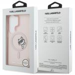 Husa Karl Lagerfeld IML Peekaboo Choupette cu MagSafe compatibila cu Samsung Galaxy S26 Ultra, Roz 9 - lerato.ro