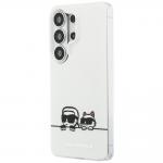 Husa Karl Lagerfeld IML Peekaboo Karl and Choupette cu MagSafe compatibila cu Samsung Galaxy S26 Ultra, Alb 3 - lerato.ro