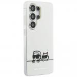 Husa Karl Lagerfeld IML Peekaboo Karl and Choupette cu MagSafe compatibila cu Samsung Galaxy S26 Ultra, Alb 5 - lerato.ro