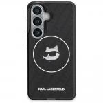 Husa Karl Lagerfeld IML Repeated Choupette cu MagSafe compatibila cu Samsung Galaxy S26, Negru 2 - lerato.ro
