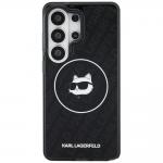 Husa Karl Lagerfeld IML Repeated Choupette cu MagSafe compatibila cu Samsung Galaxy S26 Ultra, Negru 2 - lerato.ro
