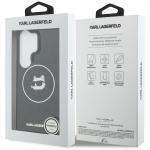 Husa Karl Lagerfeld IML Repeated Choupette cu MagSafe compatibila cu Samsung Galaxy S26 Ultra, Negru 9 - lerato.ro