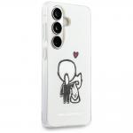 Husa Karl Lagerfeld IML Karl and Choupette cu MagSafe compatibila cu Samsung Galaxy S26, Transparent 5 - lerato.ro