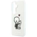 Husa Karl Lagerfeld IML Karl and Choupette cu MagSafe compatibila cu Samsung Galaxy S26, Transparent 7 - lerato.ro